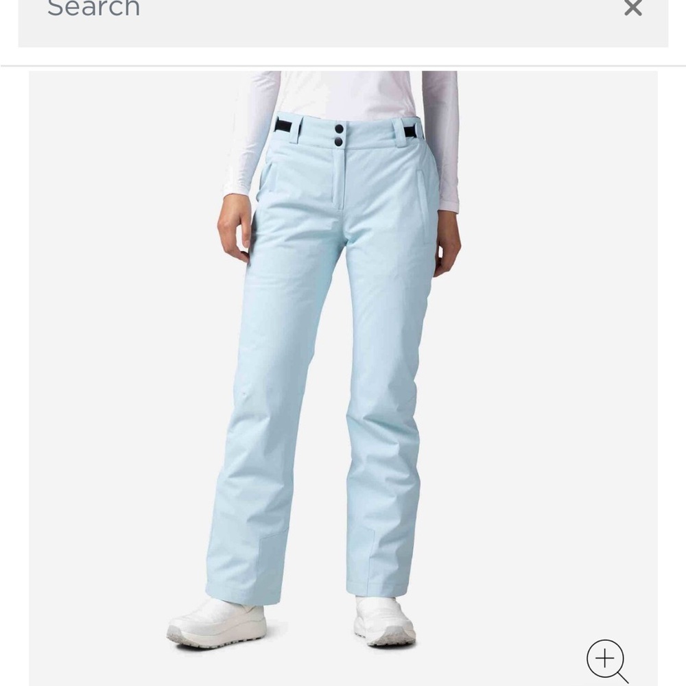 Light Blue Women's Ski Pants